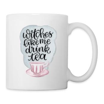 Witches Like Me Drink Tea - Tasse - Weiß - Rechts