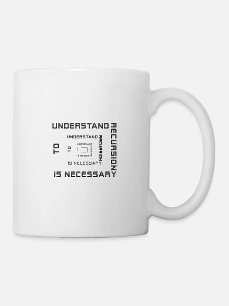 Recursion - multiple - Mug - white
