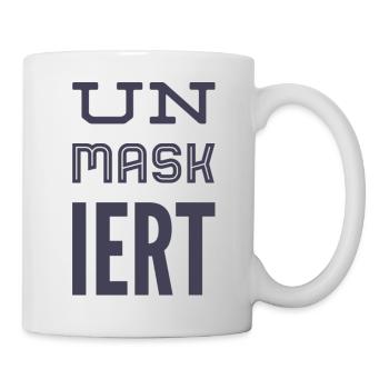 UN MASKED - Démasqué - Démasqué. NOUVEAU HIT! - Mug blanc - blanc - Droite