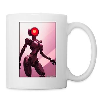 Robot Future Science Sci-Fi Machine - Mug - white - Right