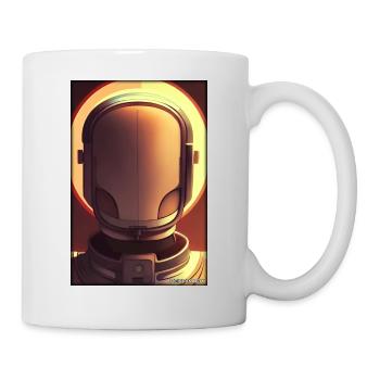 Robot Future Technology Science Android - Mug - white - Right