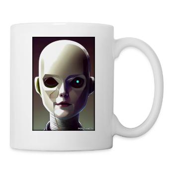 Robot Future Technology Science Android - Mug - white - Right