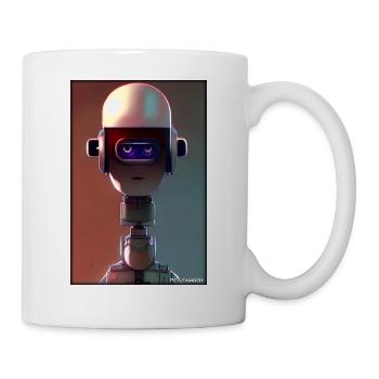 Robot Future Technology Science Android - Mug - white - Right