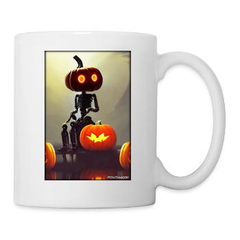 Robots Halloween Future Technology Science - Mug - white - Right