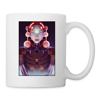 Robots Christmas Future Technology Science - Mug - white - Right