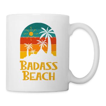 Beach Vacation Summer Tropical Trip Ocean Funny - Mug - white - Right