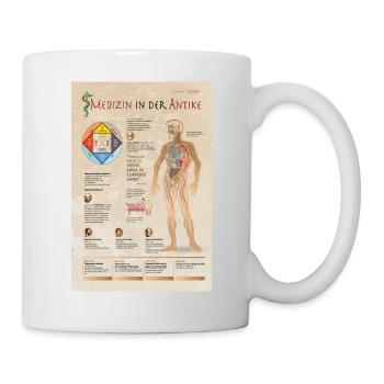 ANTIKE MEDIZIN - Tasse - Weiß - Rechts
