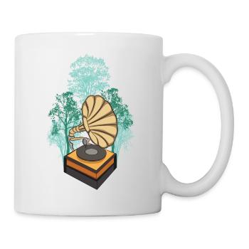 gramophone of nature - Mug - white - Right