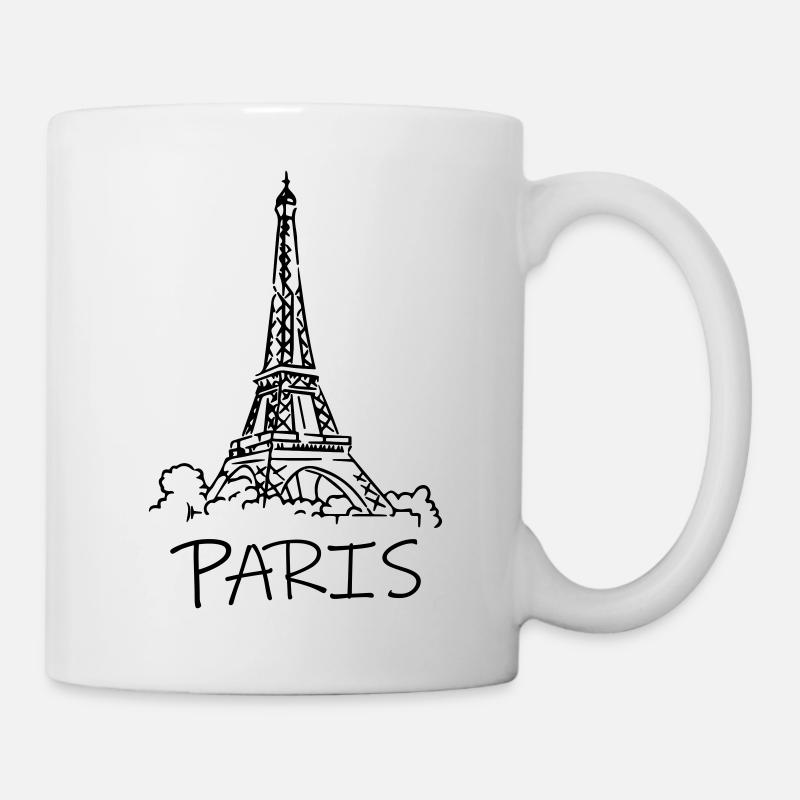 PARIS - Mug blanc - blanc