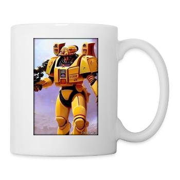 Kampfbot Robot Super Soldier Machine Warrior - Mug - white - Right
