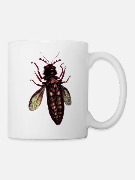 Insekt - Tasse - Weiß