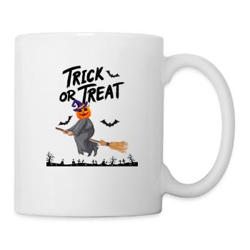 Halloween Horror Design - Tasse - Weiß - Rechts