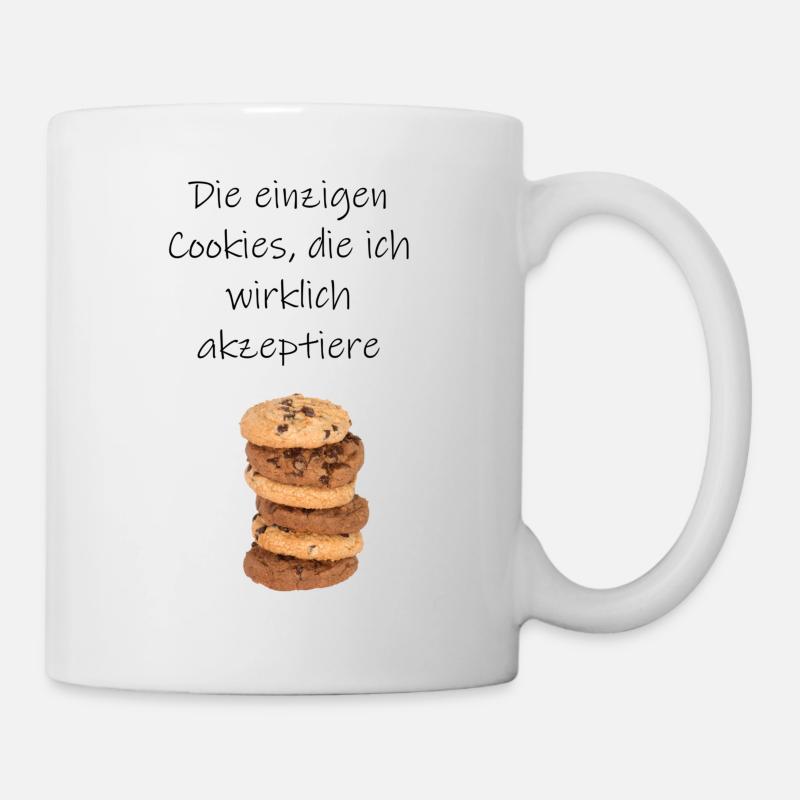 Cookie - Tasse - Weiß