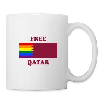 Free Qatar Design - Mug - white - Right