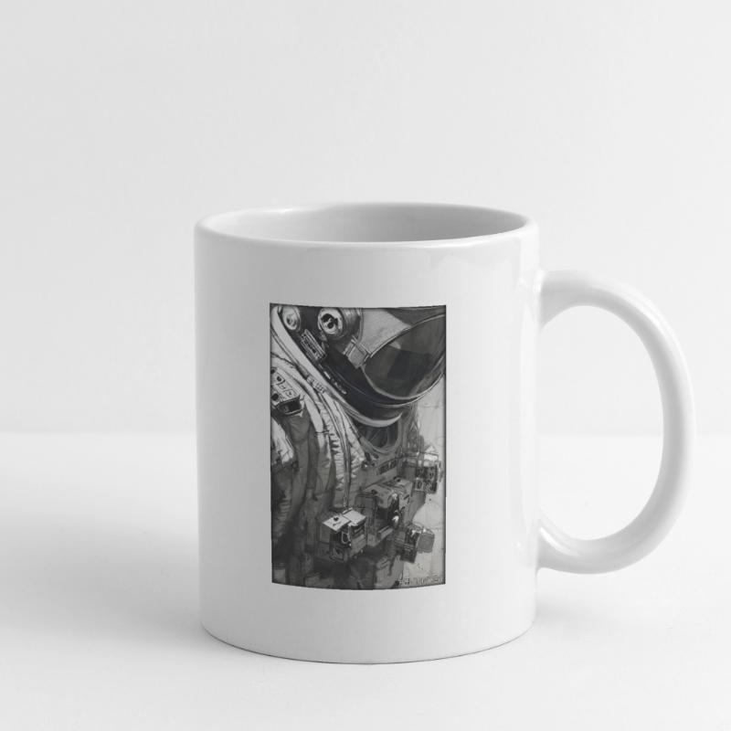 Astronaut Future Sci-Fi Technology Mug