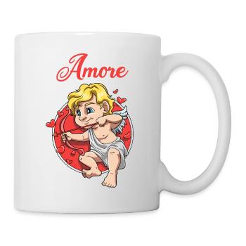 Liebesengel Zeichen der Liebe Romantik Geschenk - Tasse - Weiß - Rechts