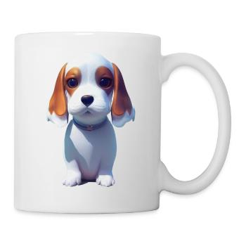 Basset Hound Dog - Basset Hound - Mug - white - Right