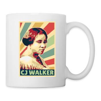 Madam CJ Walker Vintage Colors - Mug - white - Right