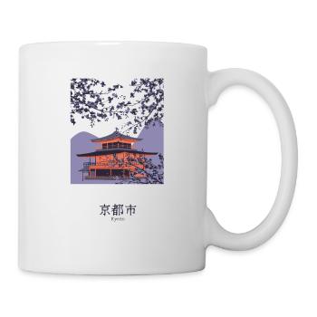 Willkommen in Kyoto - Tasse - Weiß - Rechts