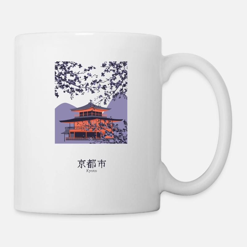 Willkommen in Kyoto - Tasse - Weiß