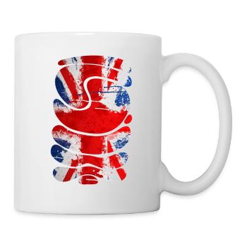 Angleterre Royaume-Uni Londres Anglais britannique Royaume-Uni - Mug blanc - blanc - Droite