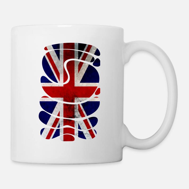 Angleterre Royaume-Uni Londres Anglais britannique Royaume-Uni - Mug blanc - blanc