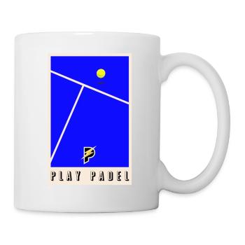 Padel - Gift for Padel lovers - Mug - white - Right