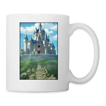 Castle Castle Fortress Architecture Landscape - Mug - white - Right