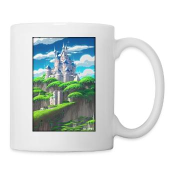 Castle Castle Fortress Architecture Landscape - Mug - white - Right