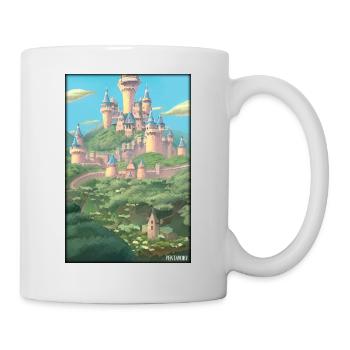 Castle Castle Fortress Architecture Landscape - Mug - white - Right