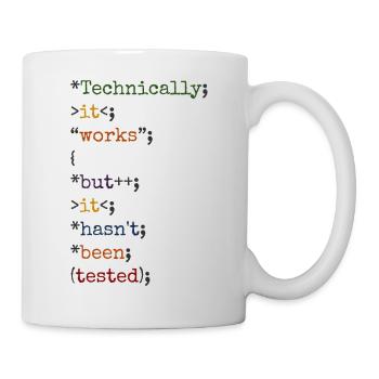 Software Ingenieur Informatiker Programmierer - Tasse - Weiß - Rechts
