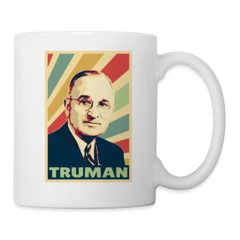 Harry S Truman Colors Vintage - Mug blanc - blanc - Droite