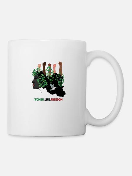 Révolution iranienne | Femme. Vie. Liberté - Mug blanc - blanc
