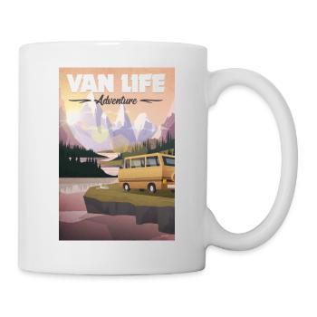 van life - Mug blanc - blanc - Droite