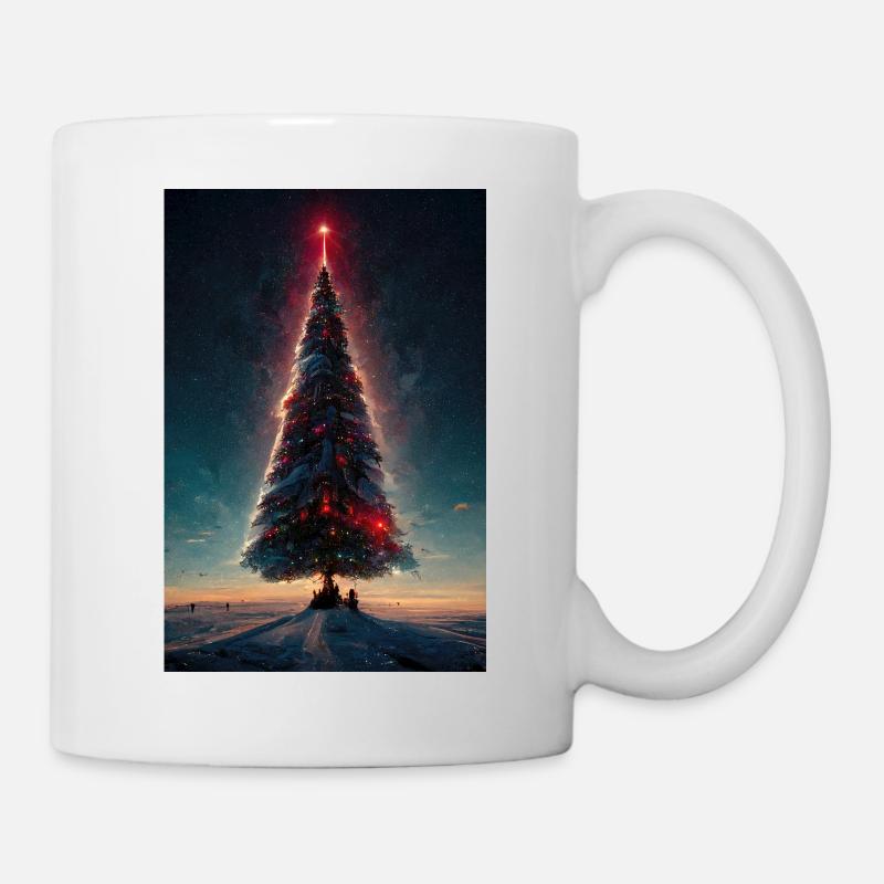 Weihnachten 9 - Tasse - Weiß