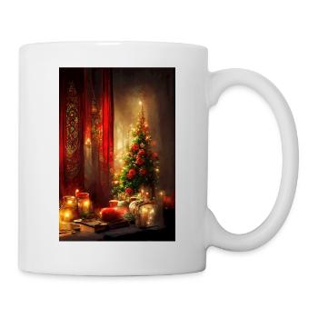 Noël 12 - Mug blanc - blanc - Droite