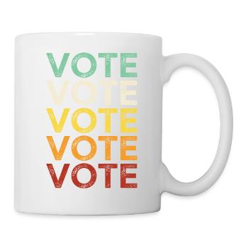Vote Vote Vote Vote Vote - Mug - white - Right
