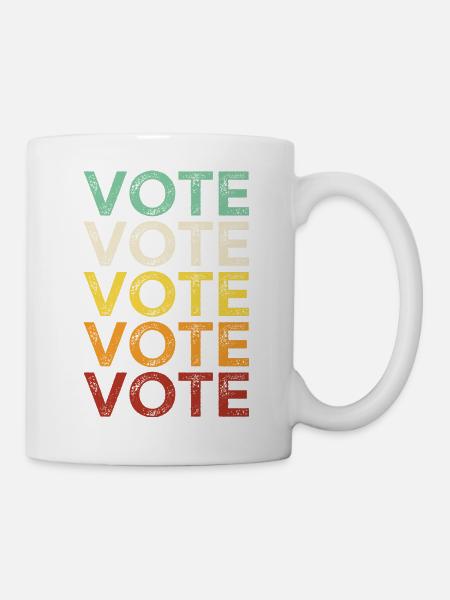 Abstimmung Abstimmung Abstimmung - Tasse - Weiß