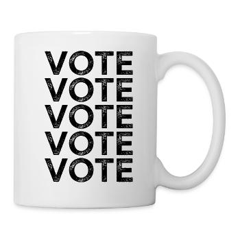 Vote Vote Vote Vote Vote - Mug - white - Right