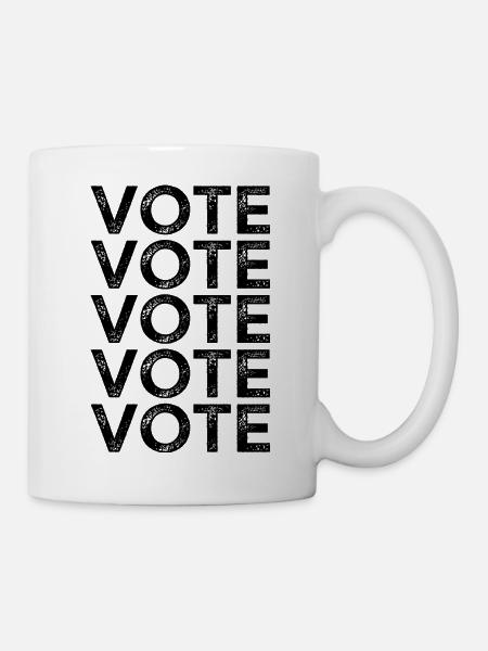 Abstimmung Abstimmung Abstimmung - Tasse - Weiß
