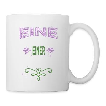 perserkatze großeltern raubkatze cool weihnachten - Tasse - Weiß - Rechts