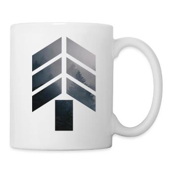 Dans la forêt! - Mug blanc - blanc - Droite
