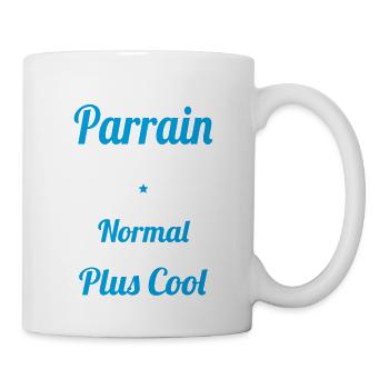 J'ai un parrain tatoué plus cool - Mug blanc - blanc - Droite