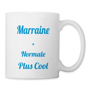 J'ai une marraine tatouée plus cool - Mug blanc - blanc - Droite
