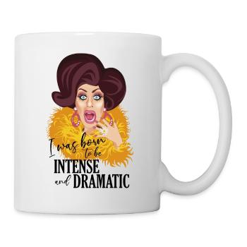 Dramatisch - Tasse - Weiß - Rechts
