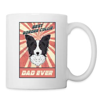 Best Border Collie Dad Ever I Border Collie Lover - Mug - white - Right