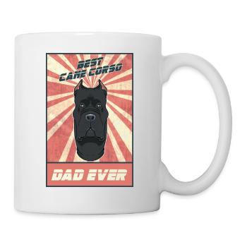Meilleur papa Cane Corso Jamais I Cane Corso Lover - Mug blanc - blanc - Droite