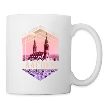 Aachen Germany City Skyline Home Love - Mug - white - Right