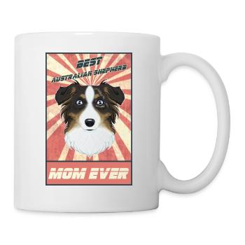 Meilleure maman de berger australien jamais aimé amoureux - Mug blanc - blanc - Droite
