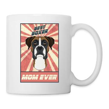 Best Boxer Mom Ever I Boxer Lover - Mug - white - Right